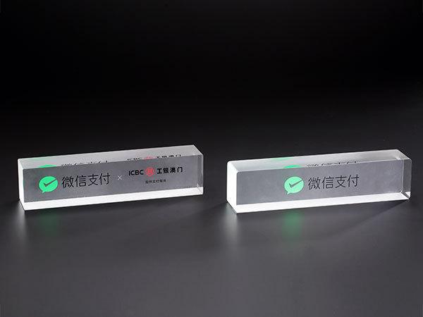 亞克力微信支付展示臺(tái) BY-BP05